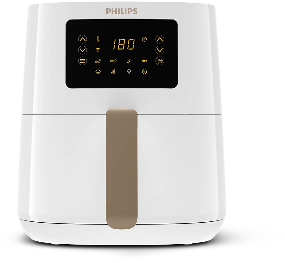 PHILIPS friteza na vruć vazduh Airfryer HD9255/30 bijele boje sa digitalnim ekranom za zdravu pripremu obroka
